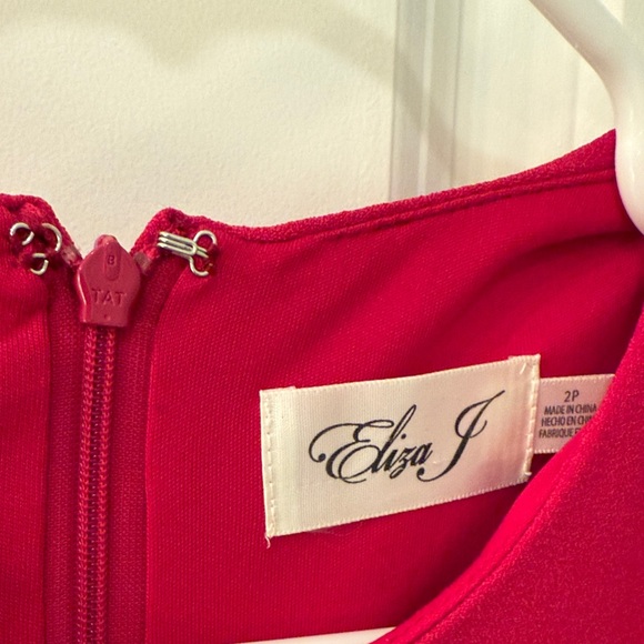 Eliza J Raspberry Mini Dress - Picture 2 of 4